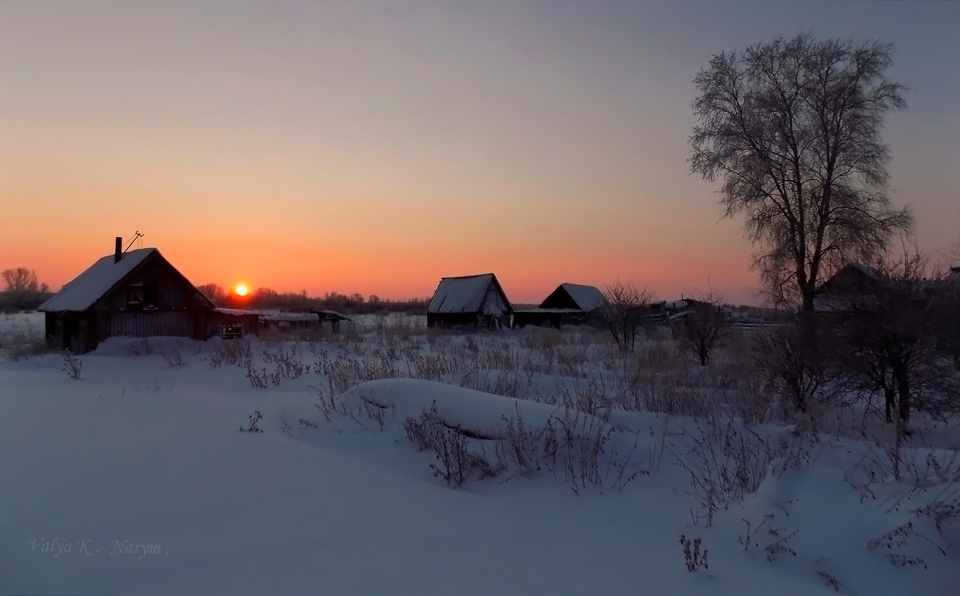 Зимний закат