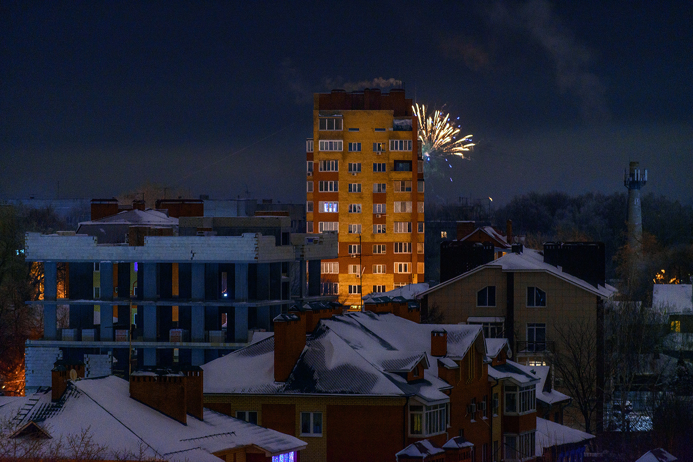 Ночной город...