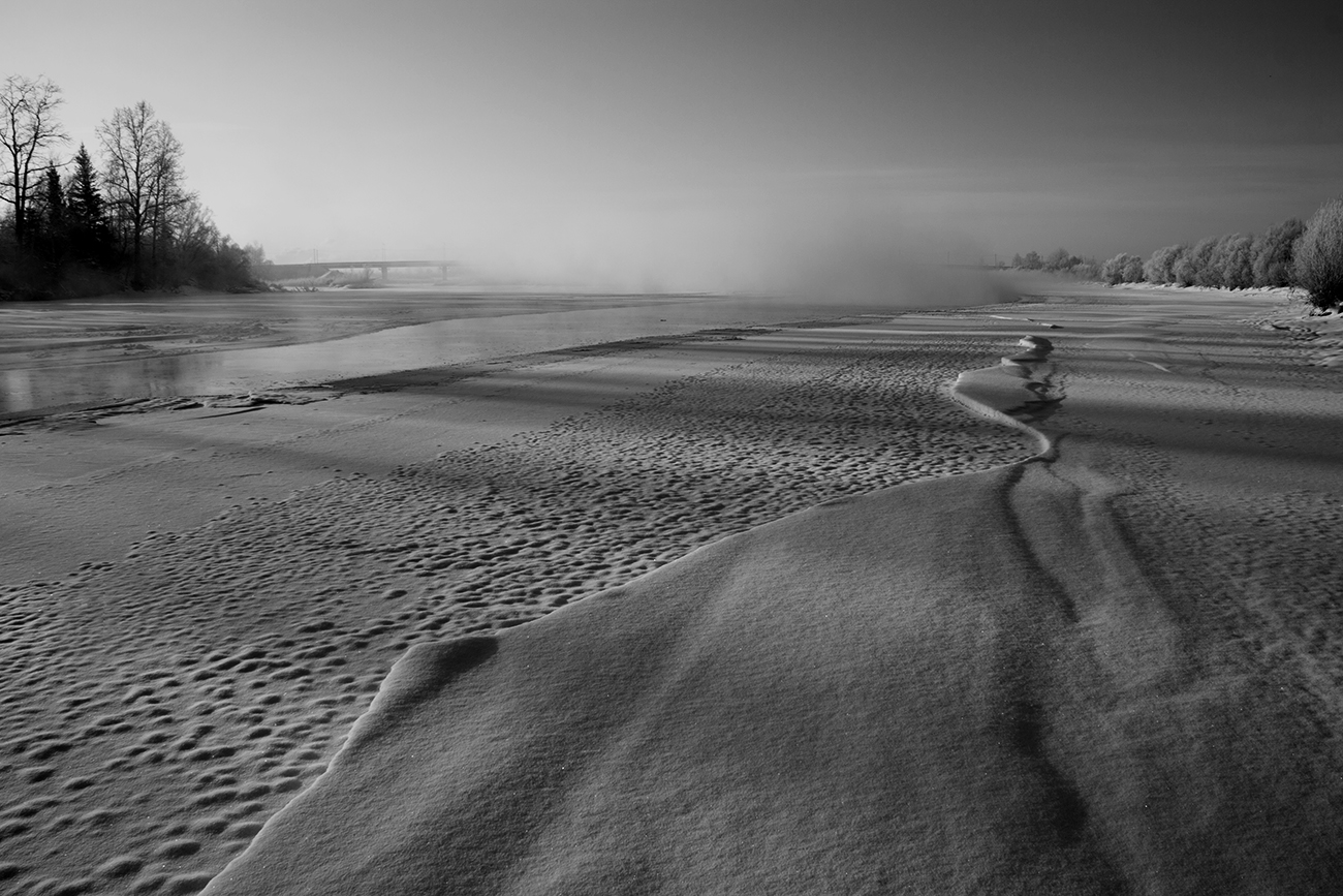 Ока в декабре