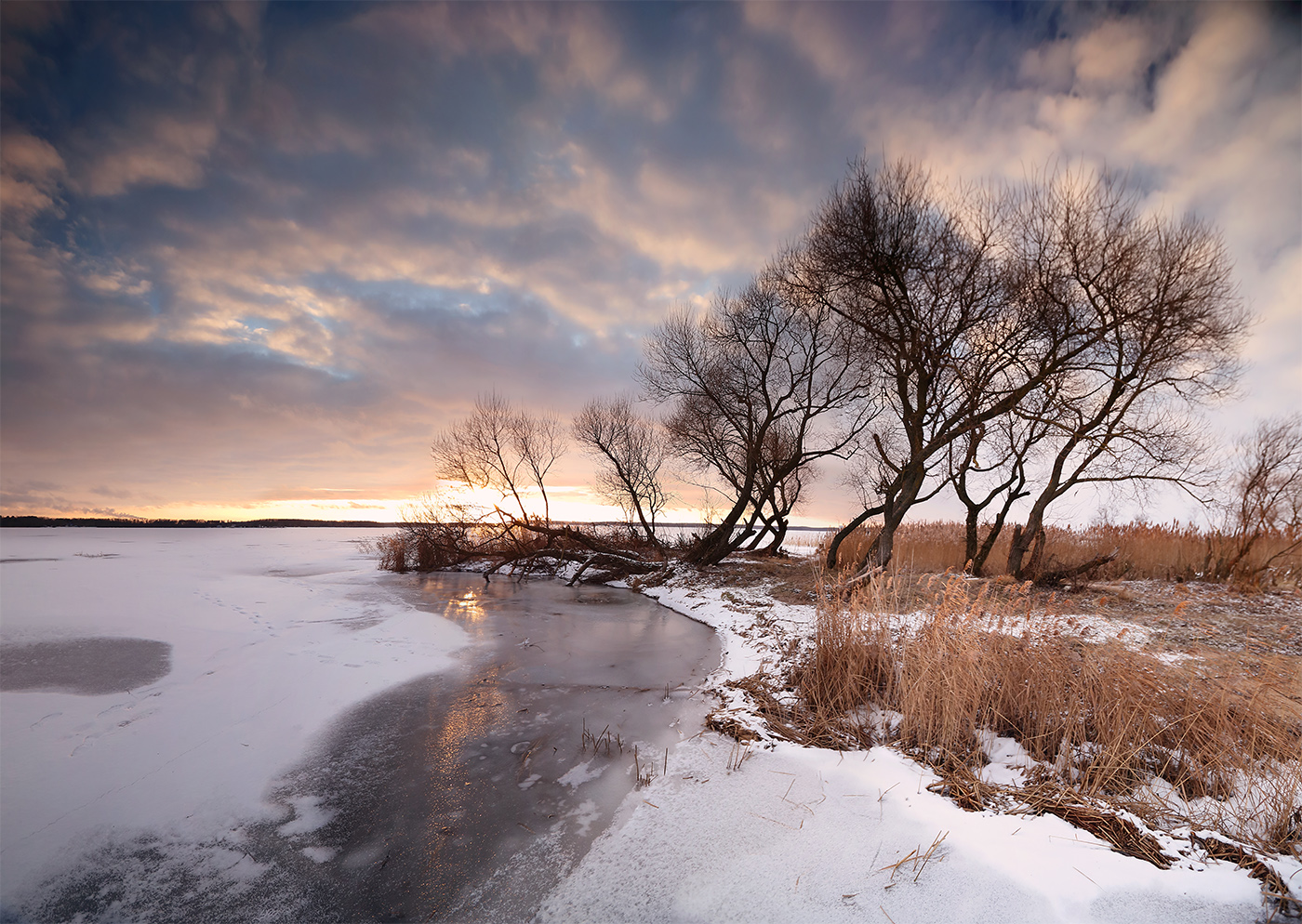 рождественский закат
