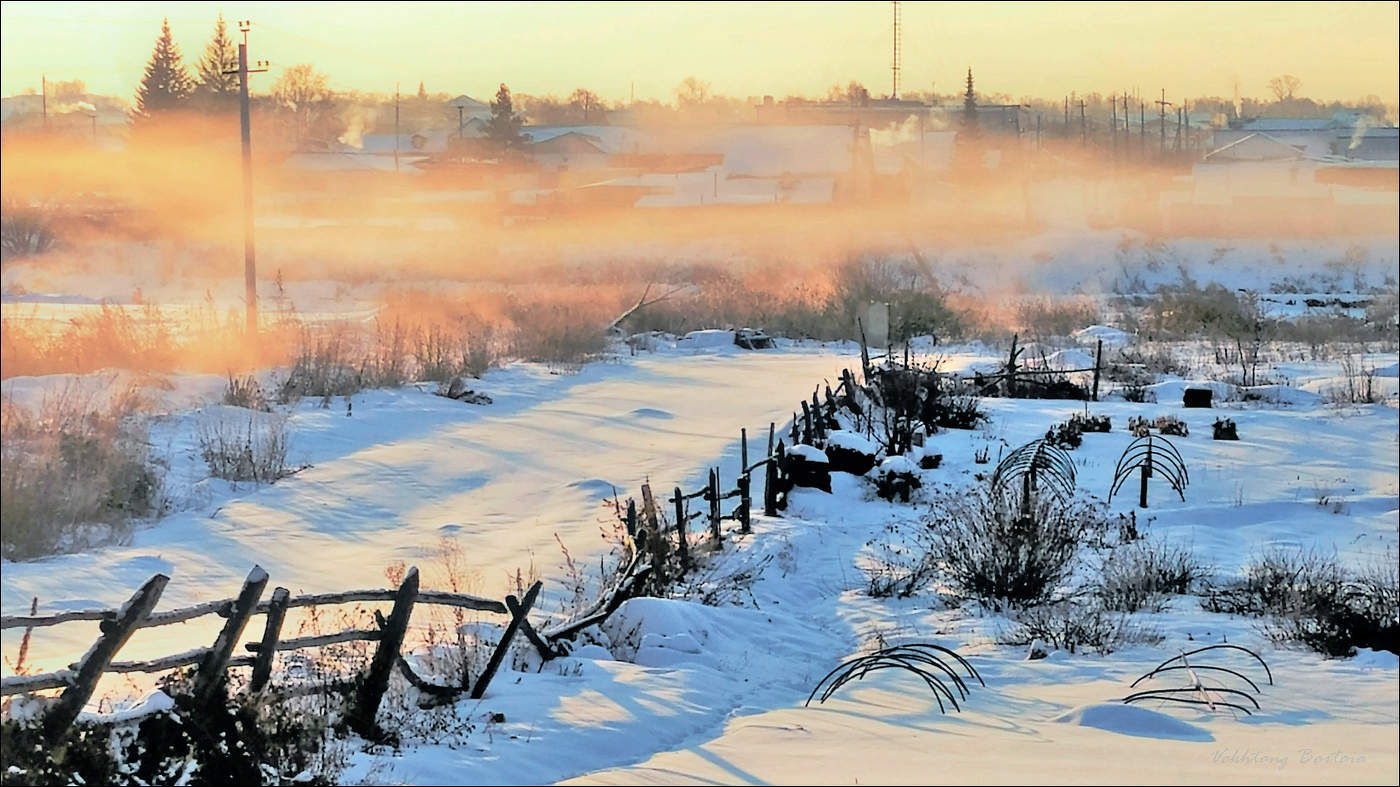 Деревенское утро