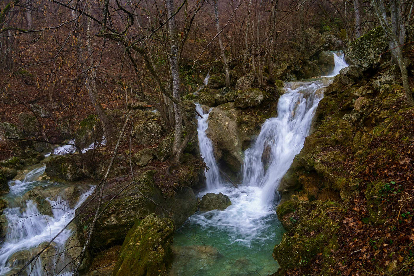 В Кизилкобинском ущелье