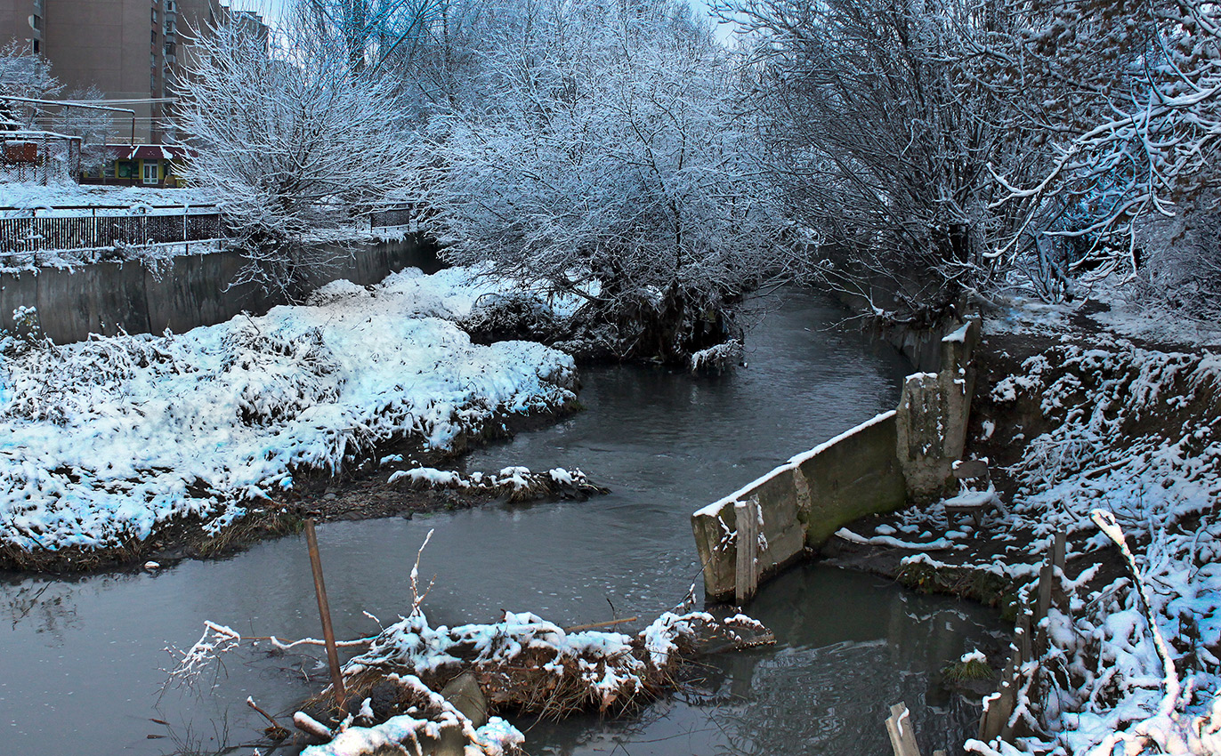 Зима в городе
