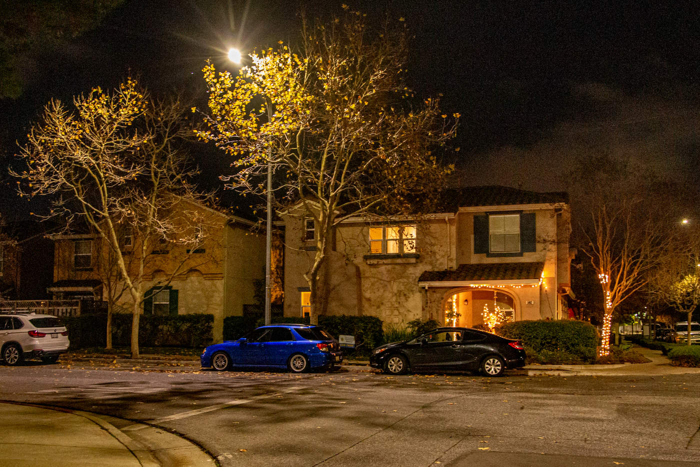 Зимний вечер. Калифорния