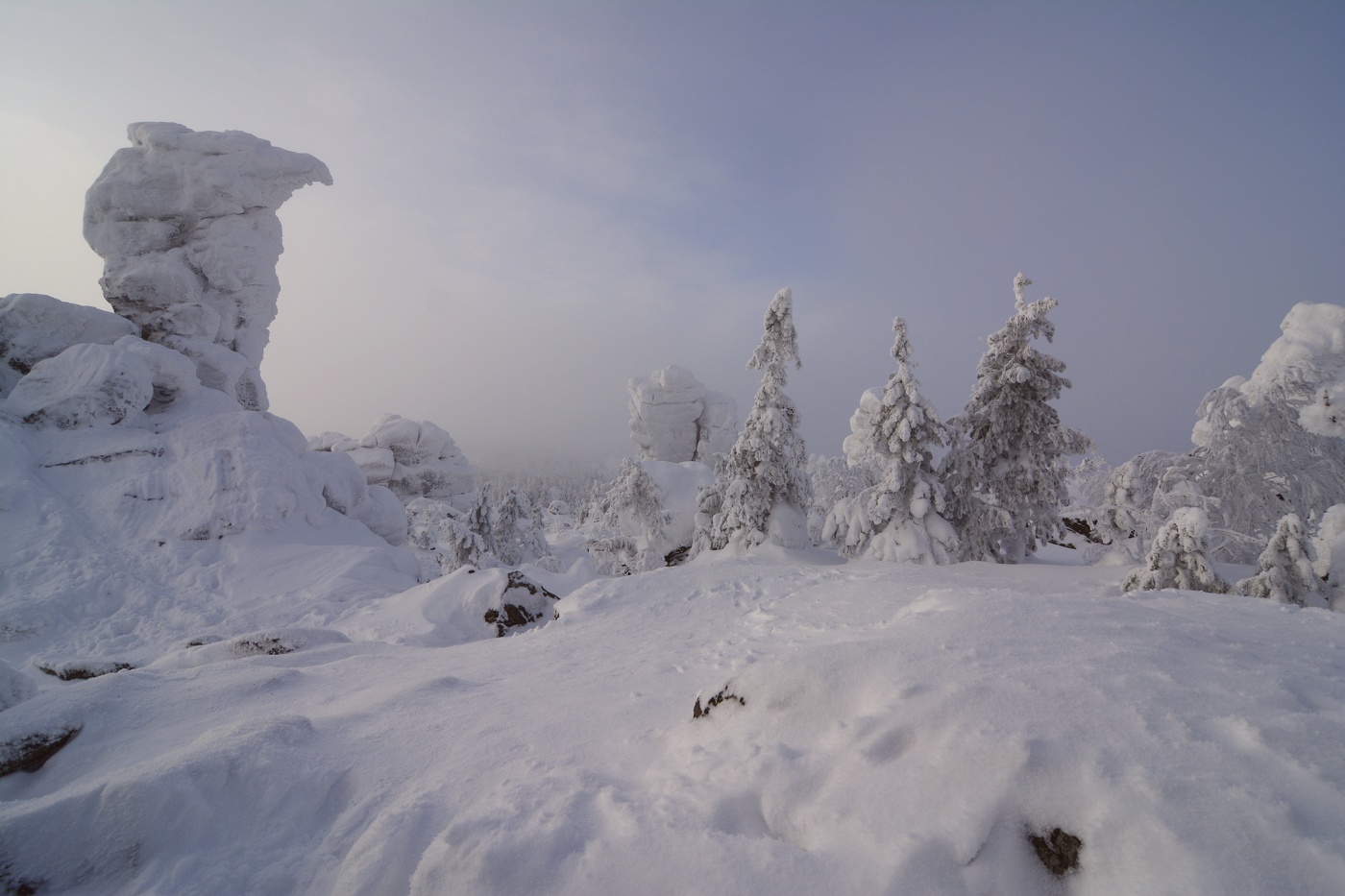 На горе Верблюд.