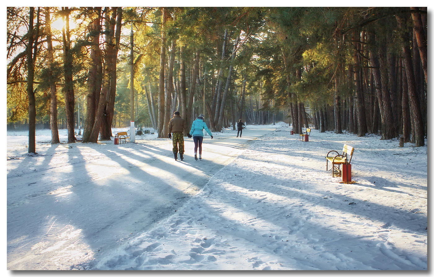 Вечерний променад