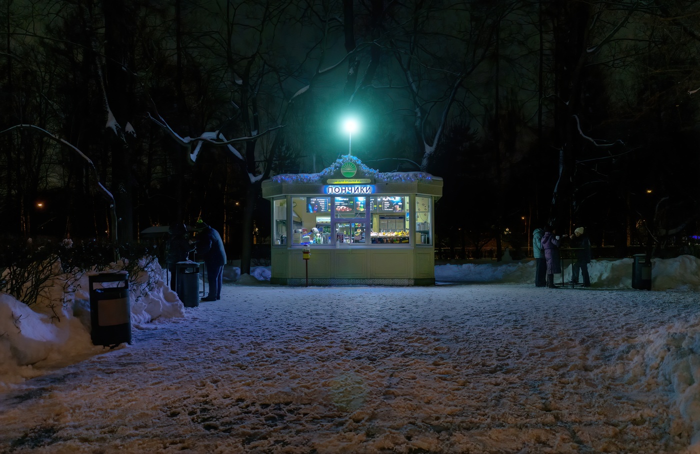 В парке Сокольники