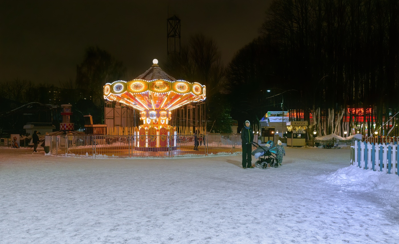 В парке Сокольники