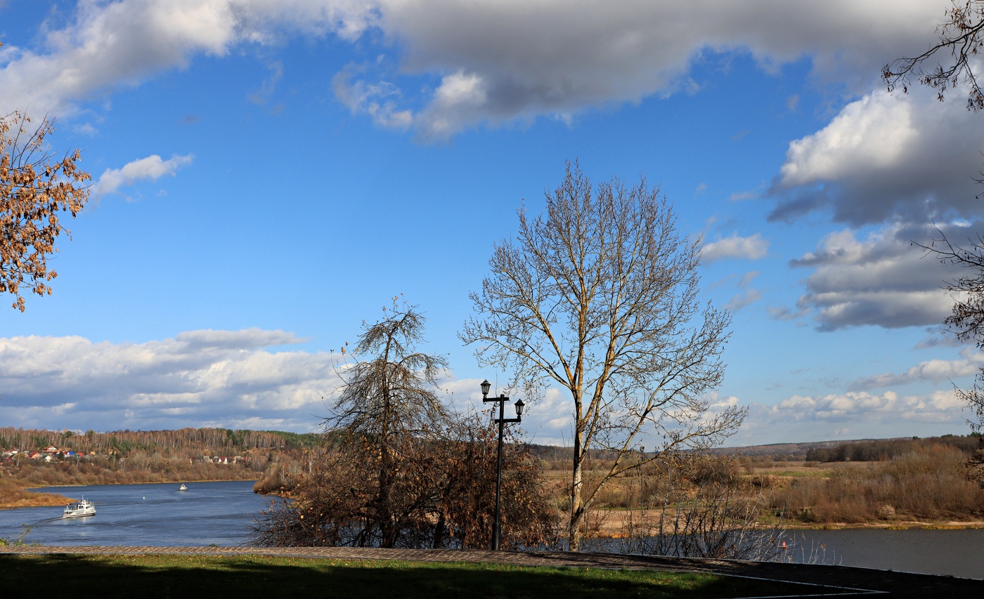 Вид с набережной. Таруса