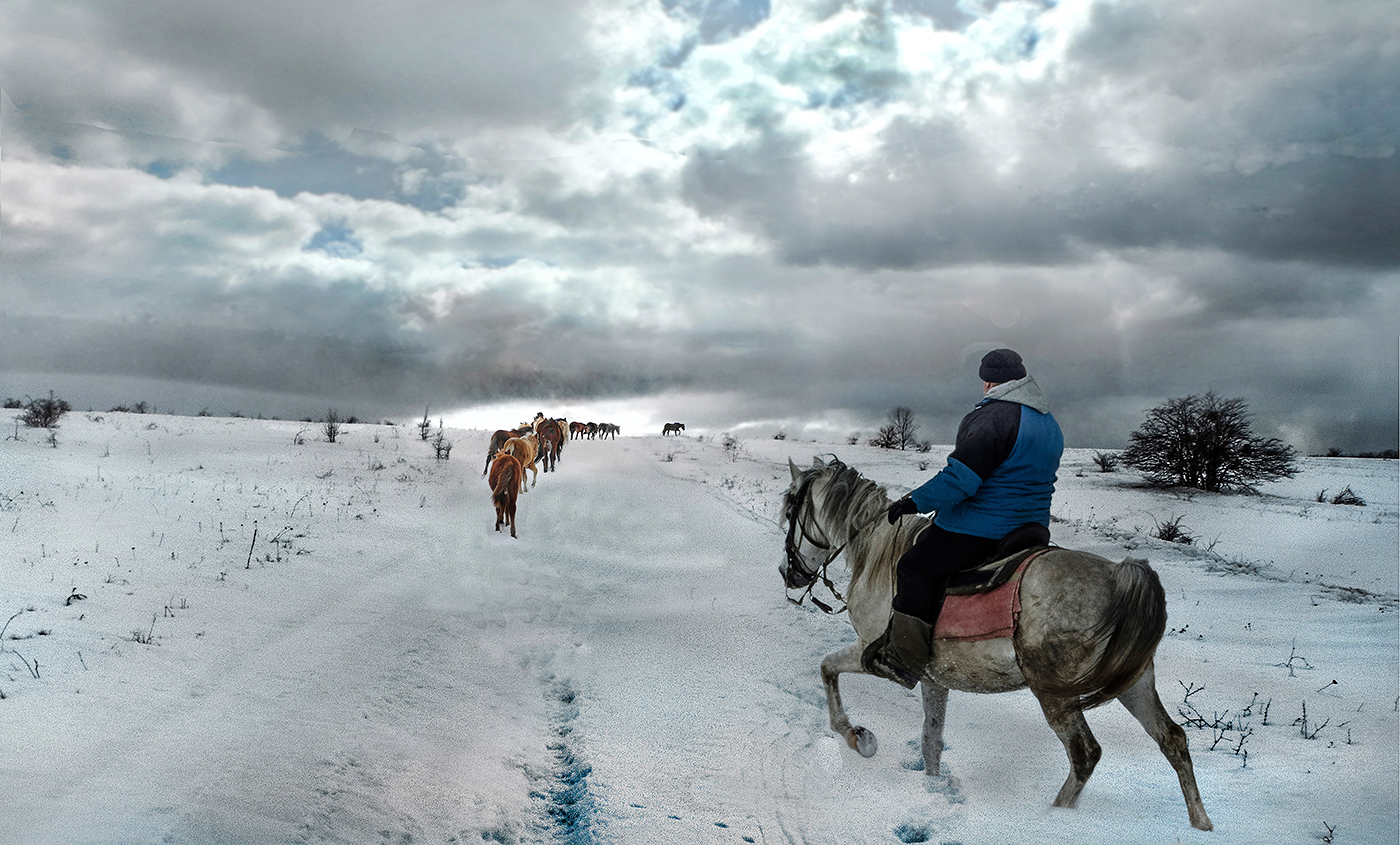 И снова снега