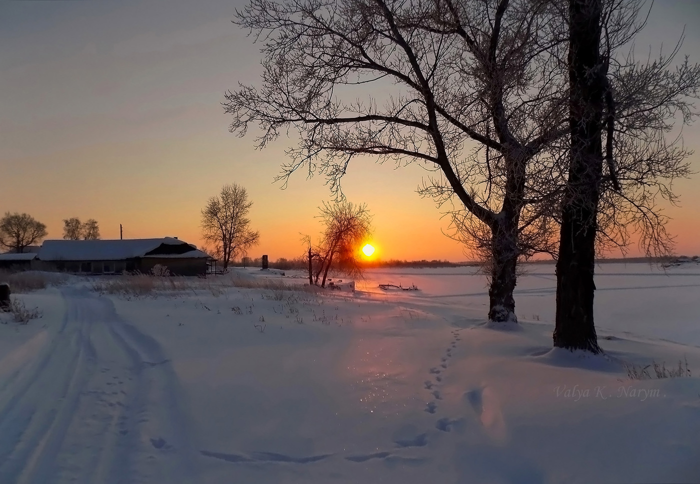 Зимний закат