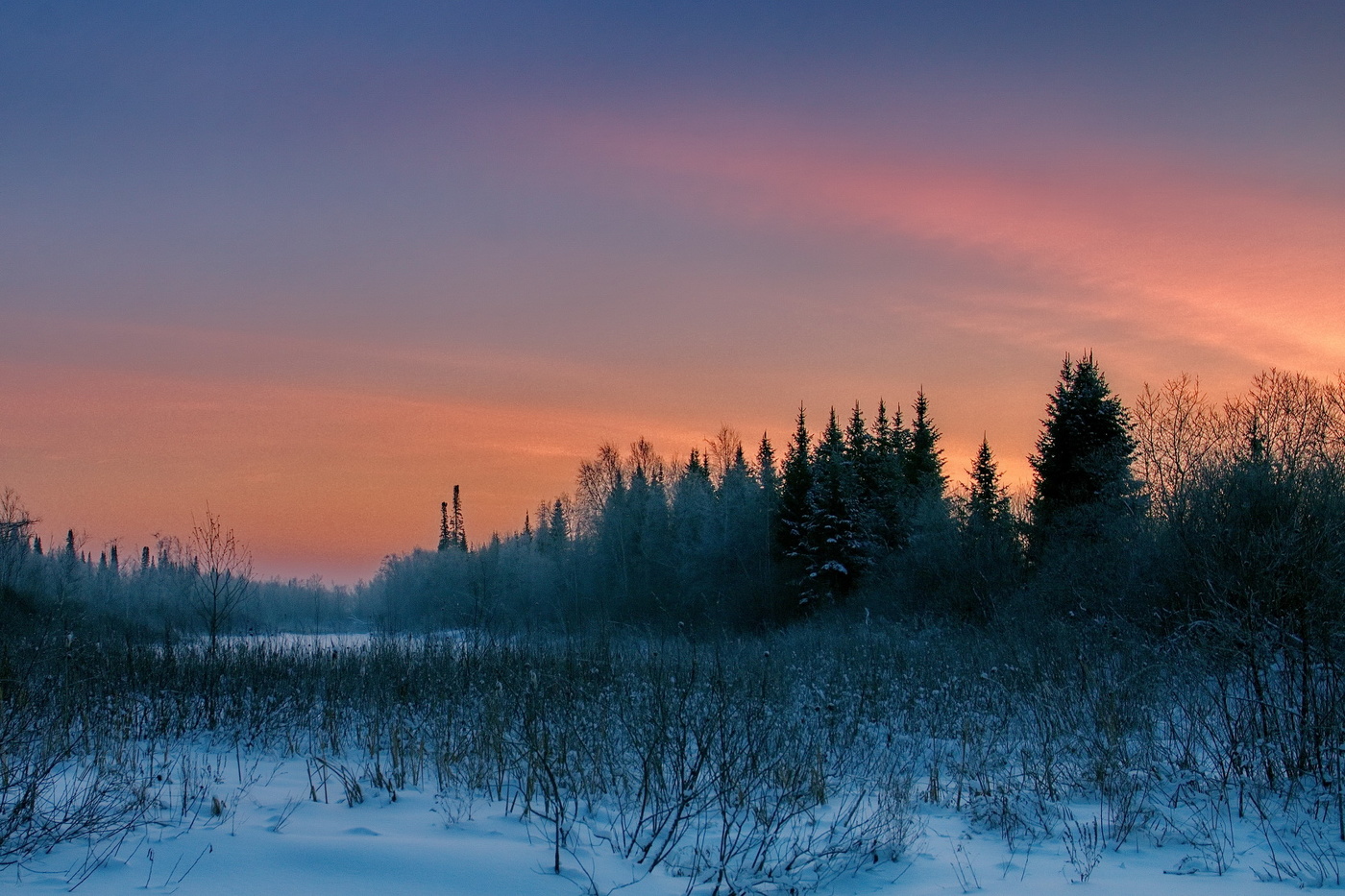 *Зимний вечер.**