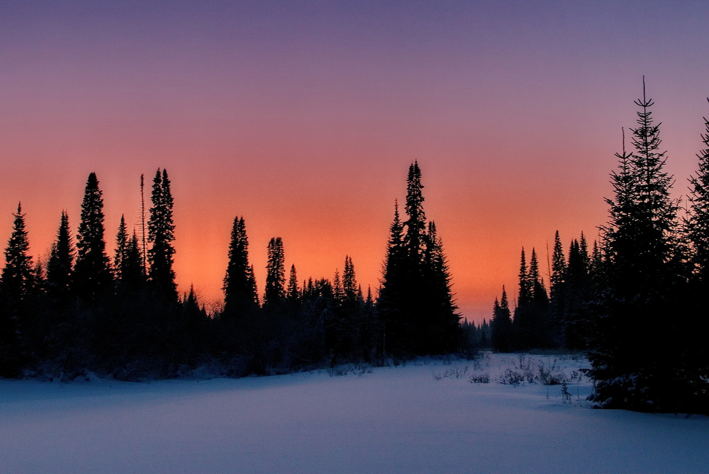 Вечерняя заря.