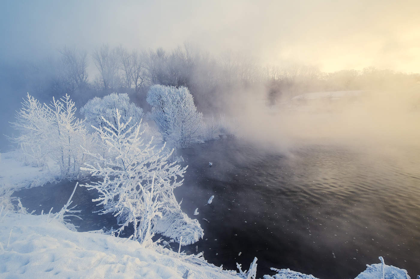 Морозный рассвет