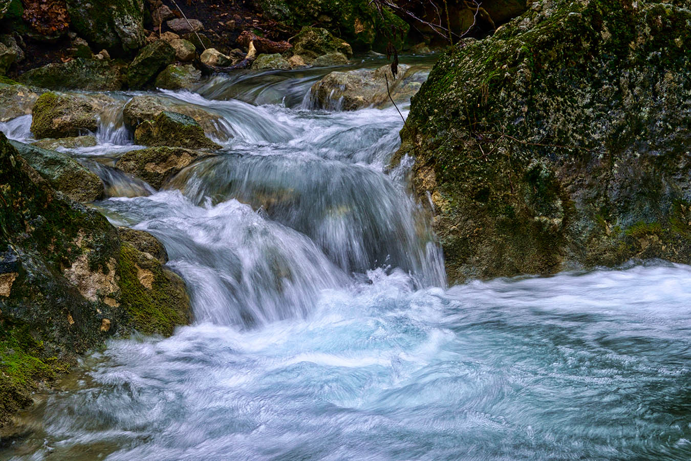 Январь в Кизилкобинском ущелье