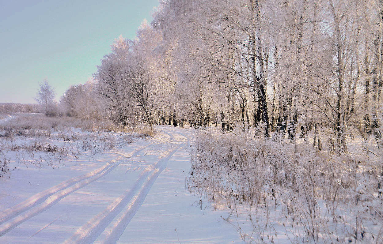 Природные узоры на Крещение