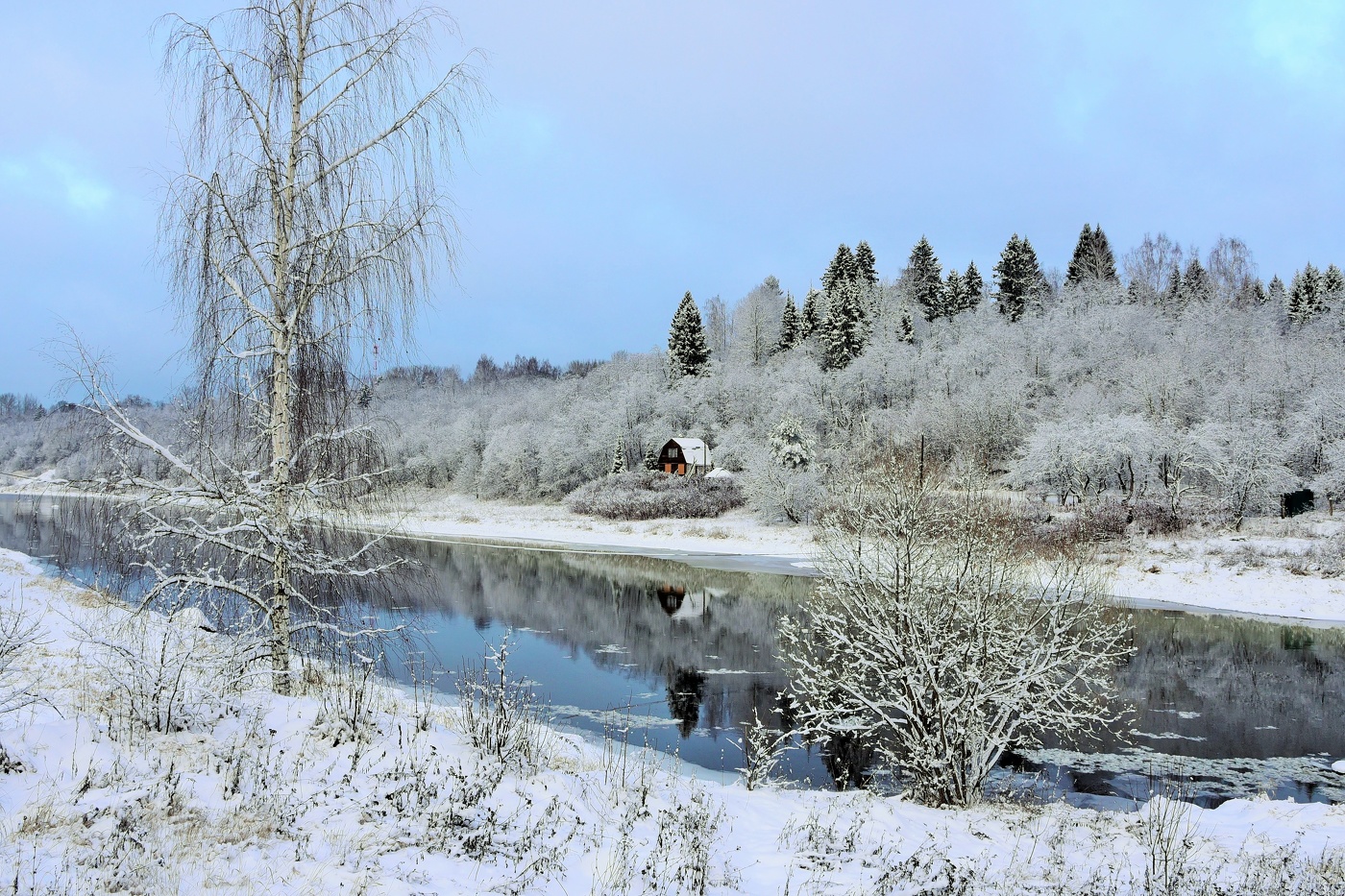 "В природе тишина, добро, спокойствие, благословенье..."