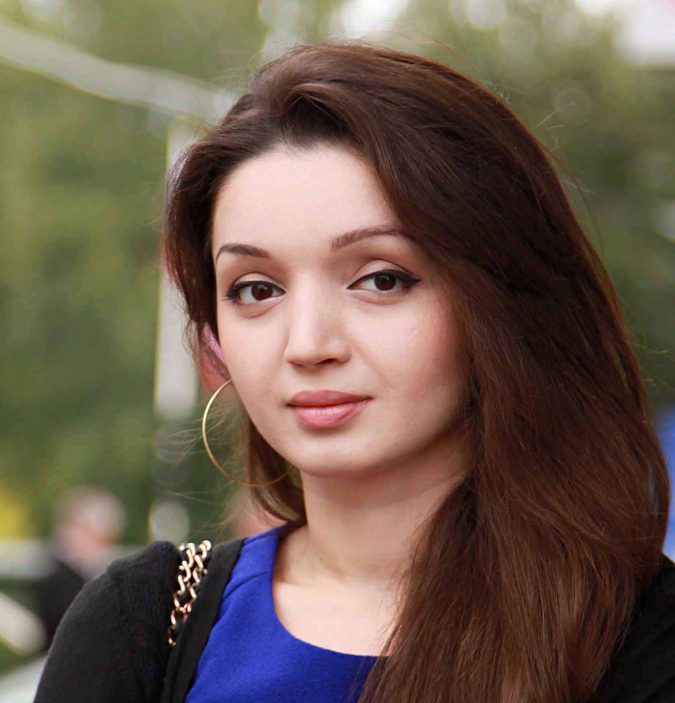 Портрет прохожей