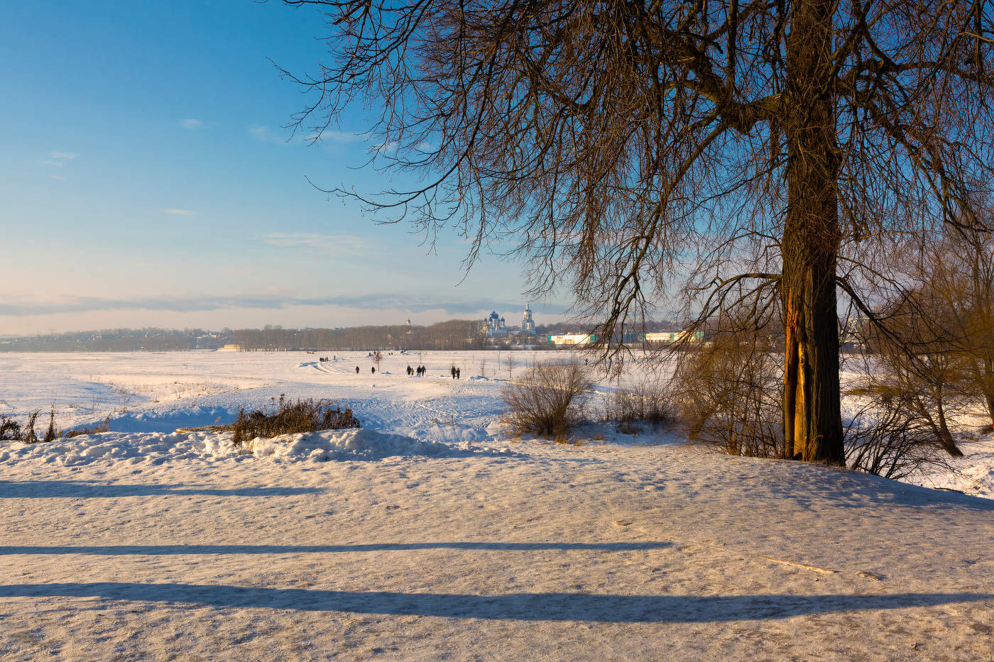 зимний день в Боголюбово