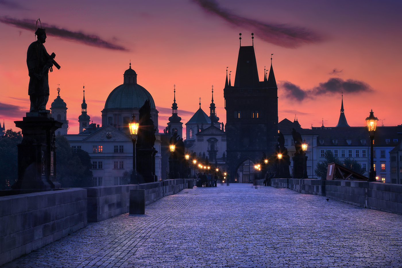 Силуэты Праги...