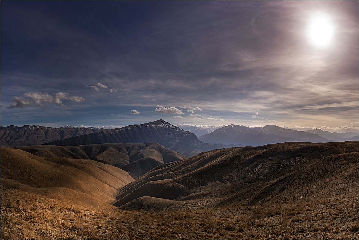 В лучах солнца...