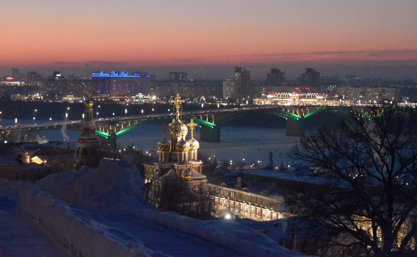 Зимний вечер.