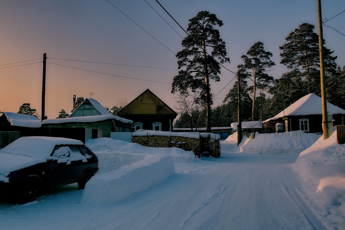 *Зимний вечер.**