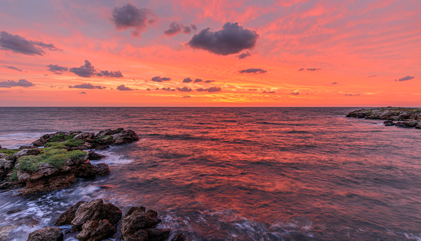 После захода солнца
