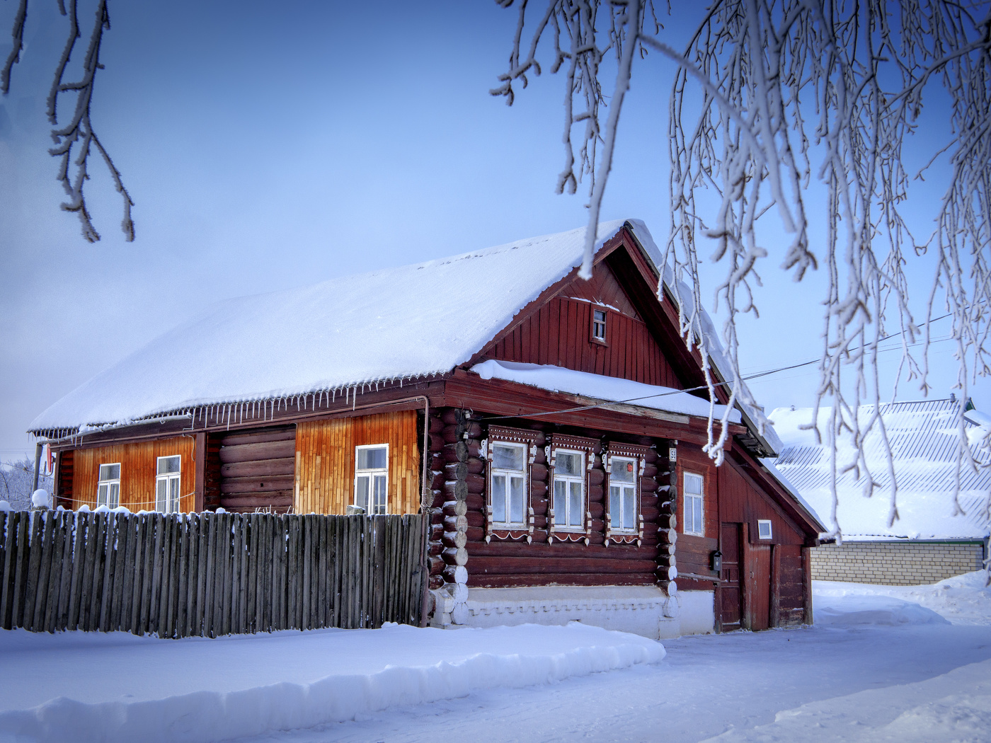 Зимний день