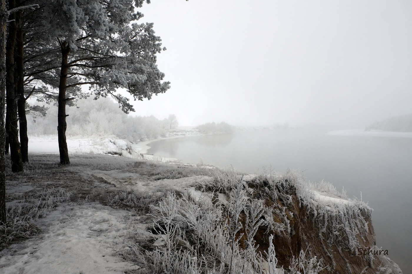 Зимний пейзаж.