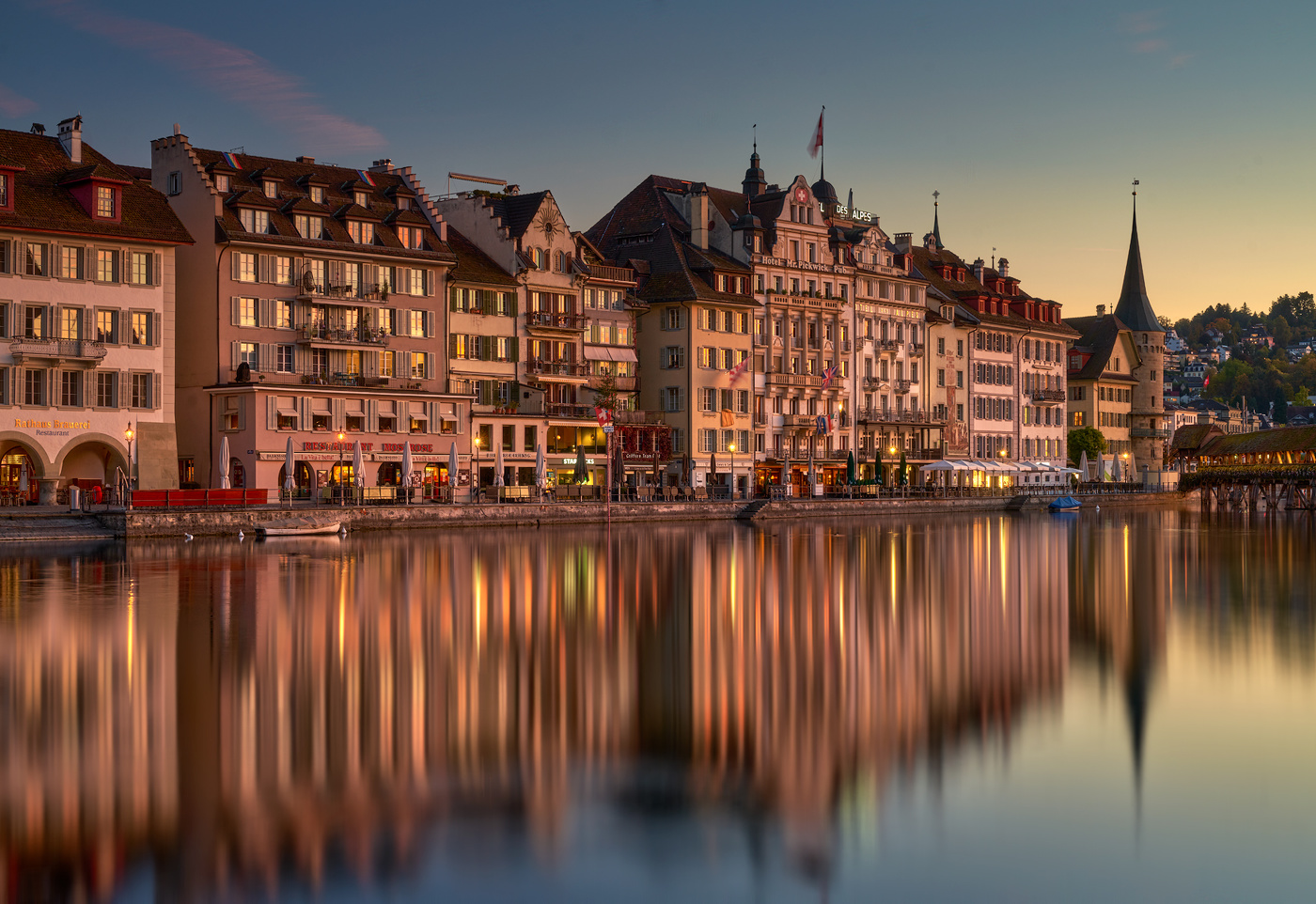 Утренние прогулки по Люцерну...