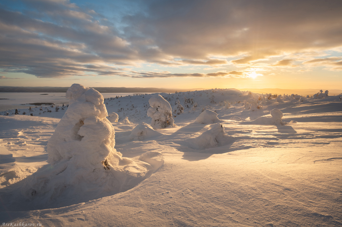 "Зимние сопки"