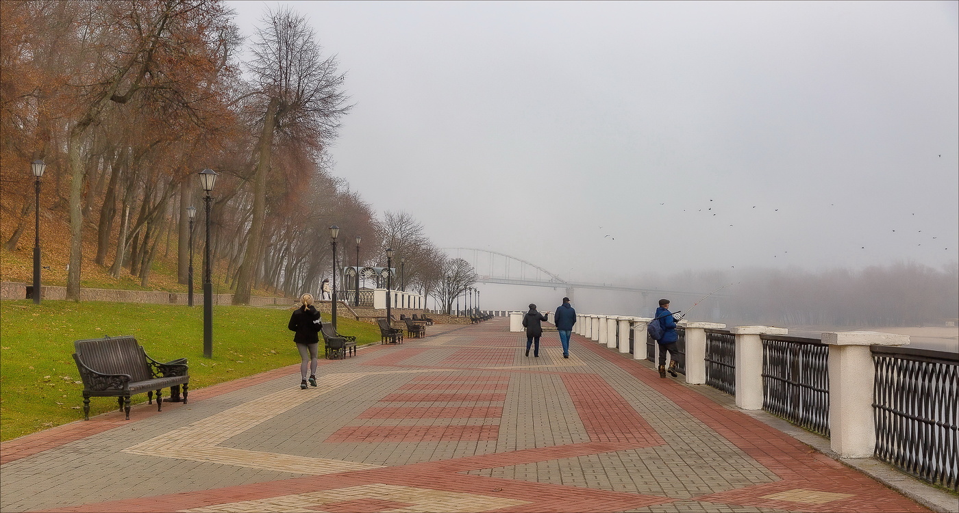 Утро начинается с тумана...