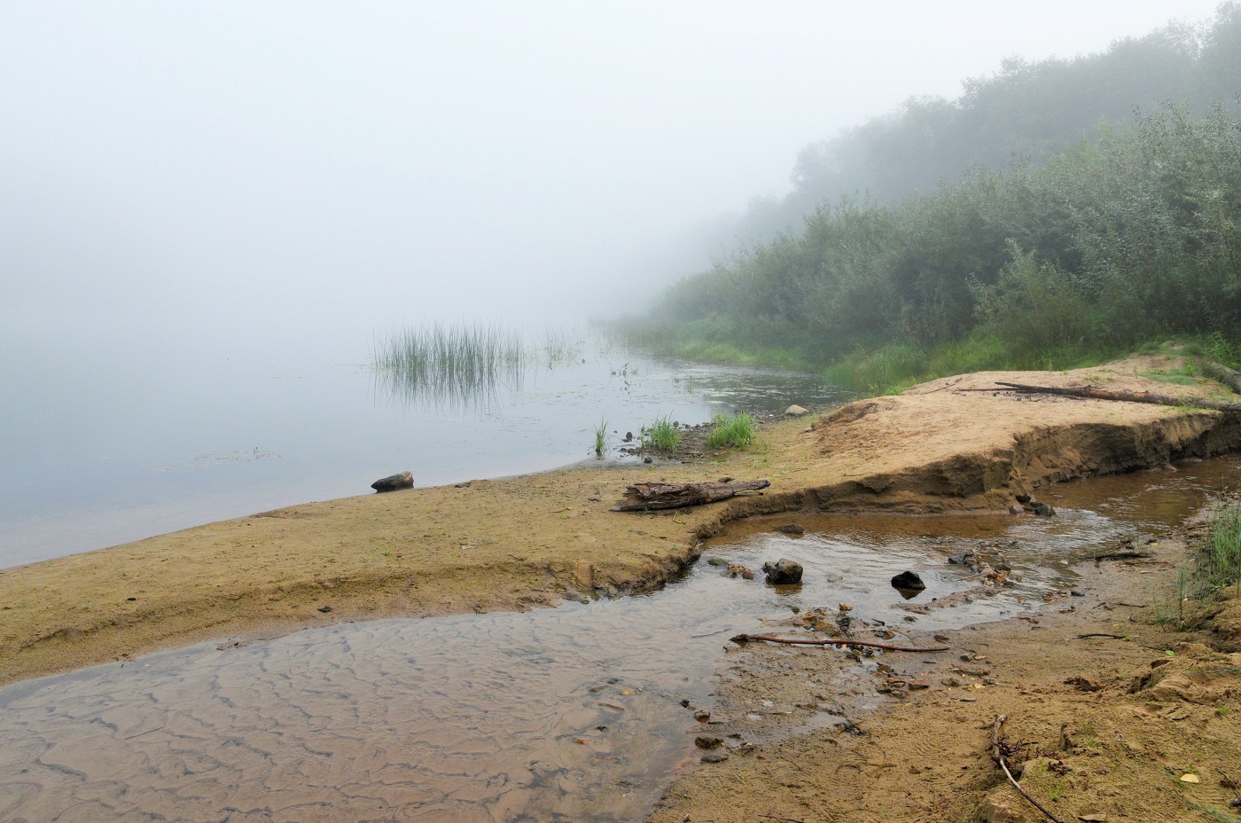 Утро на реке ...