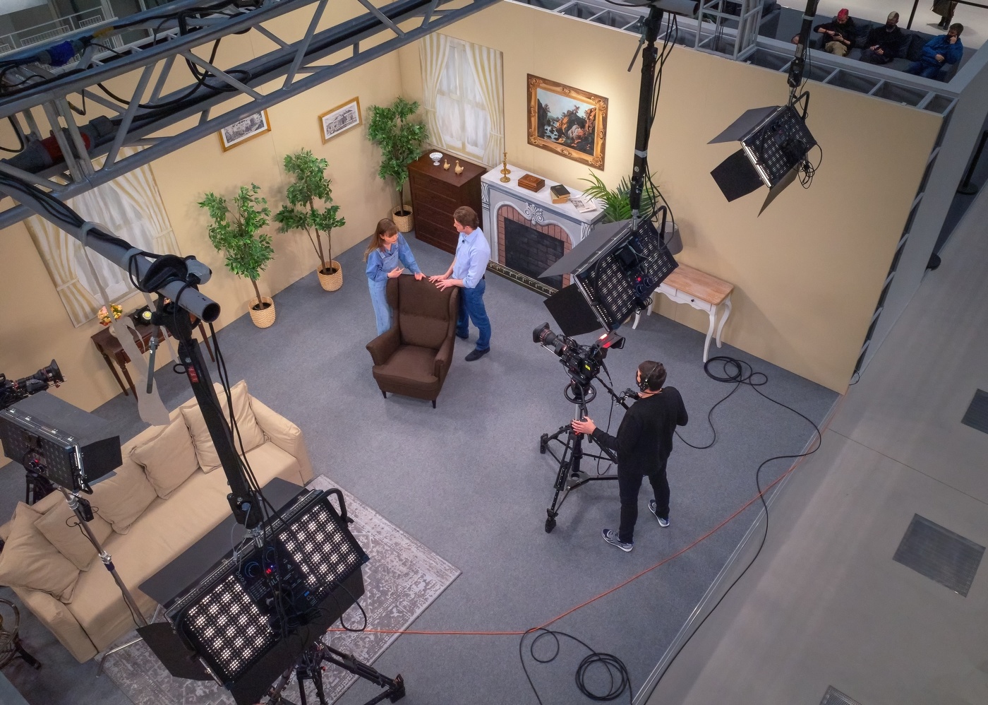 Съемка сериала