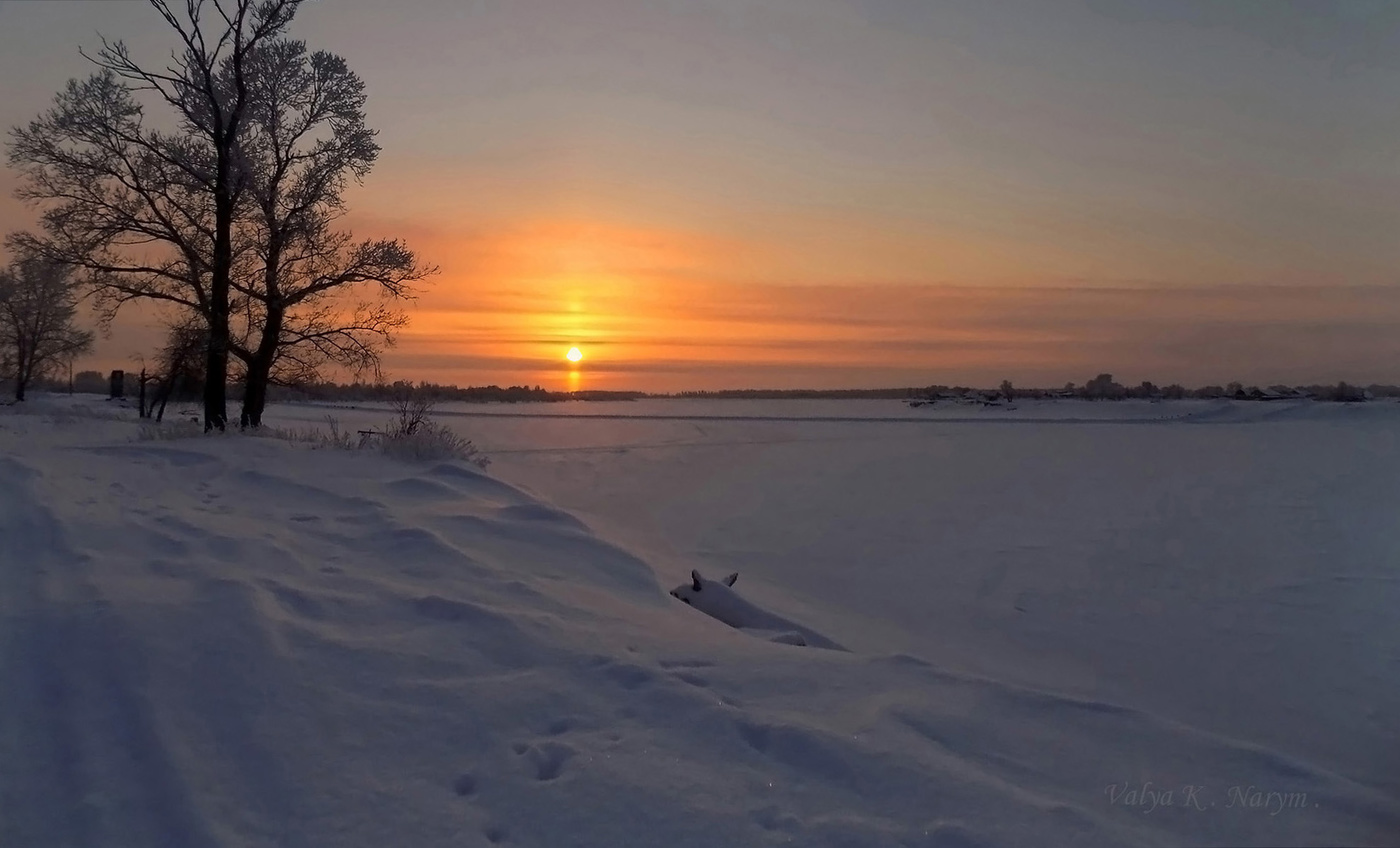 Зимний закат