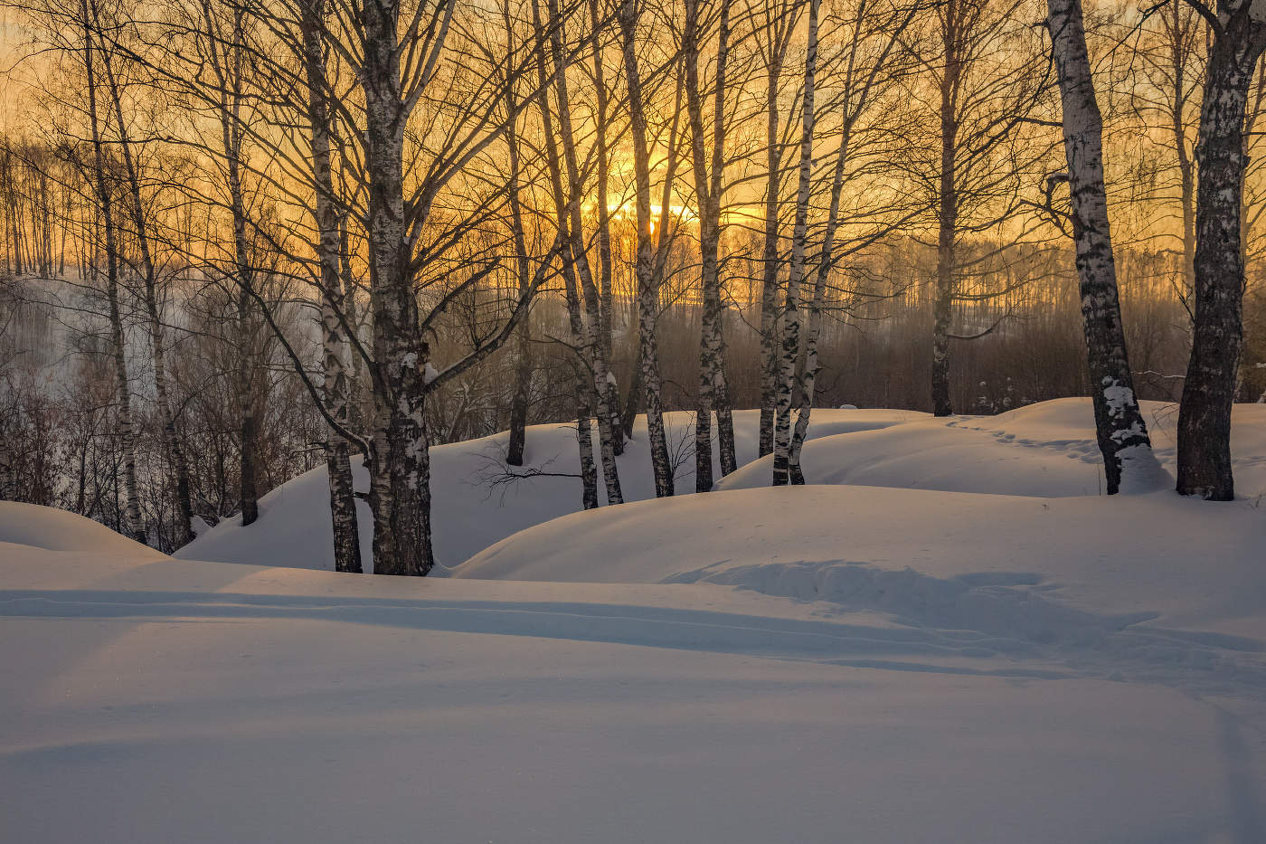 Морозный рассвет