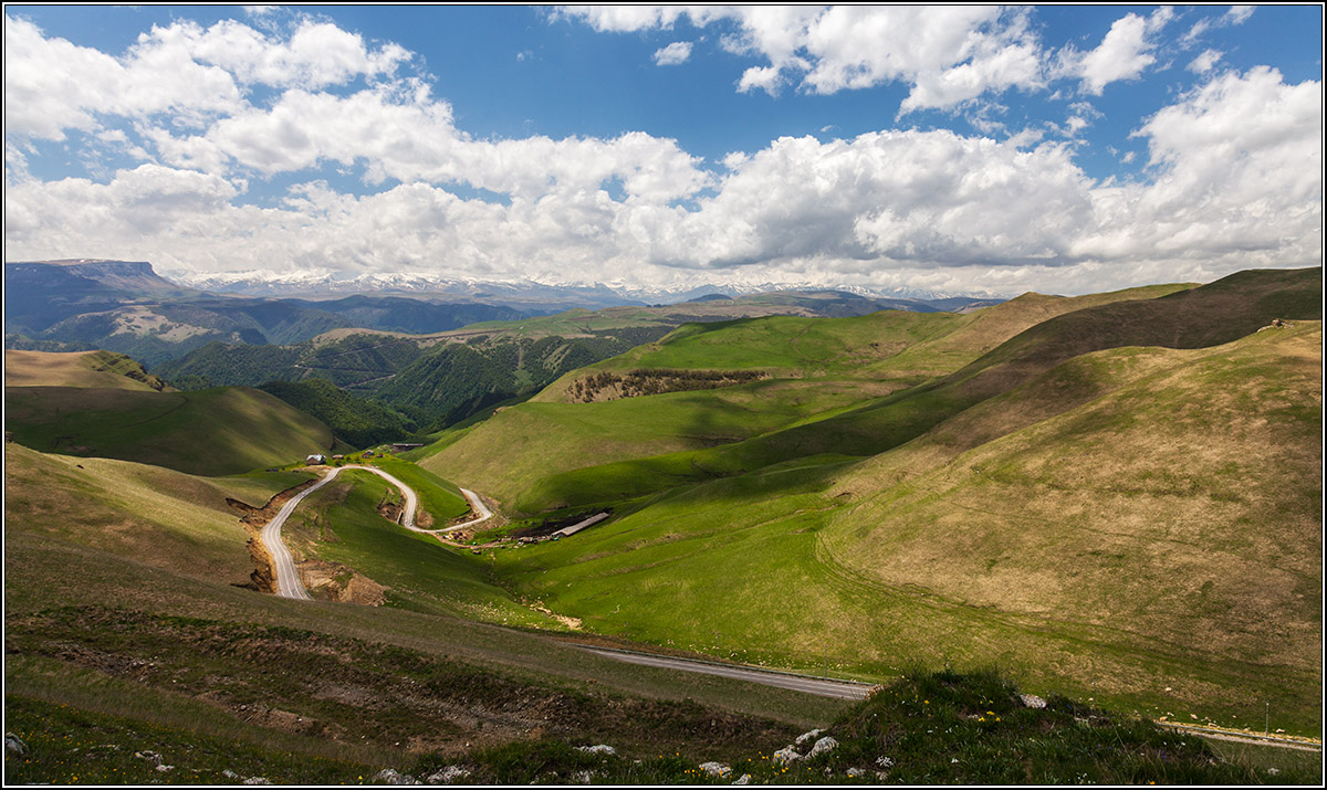 В горах Кабардино-Балкарии.