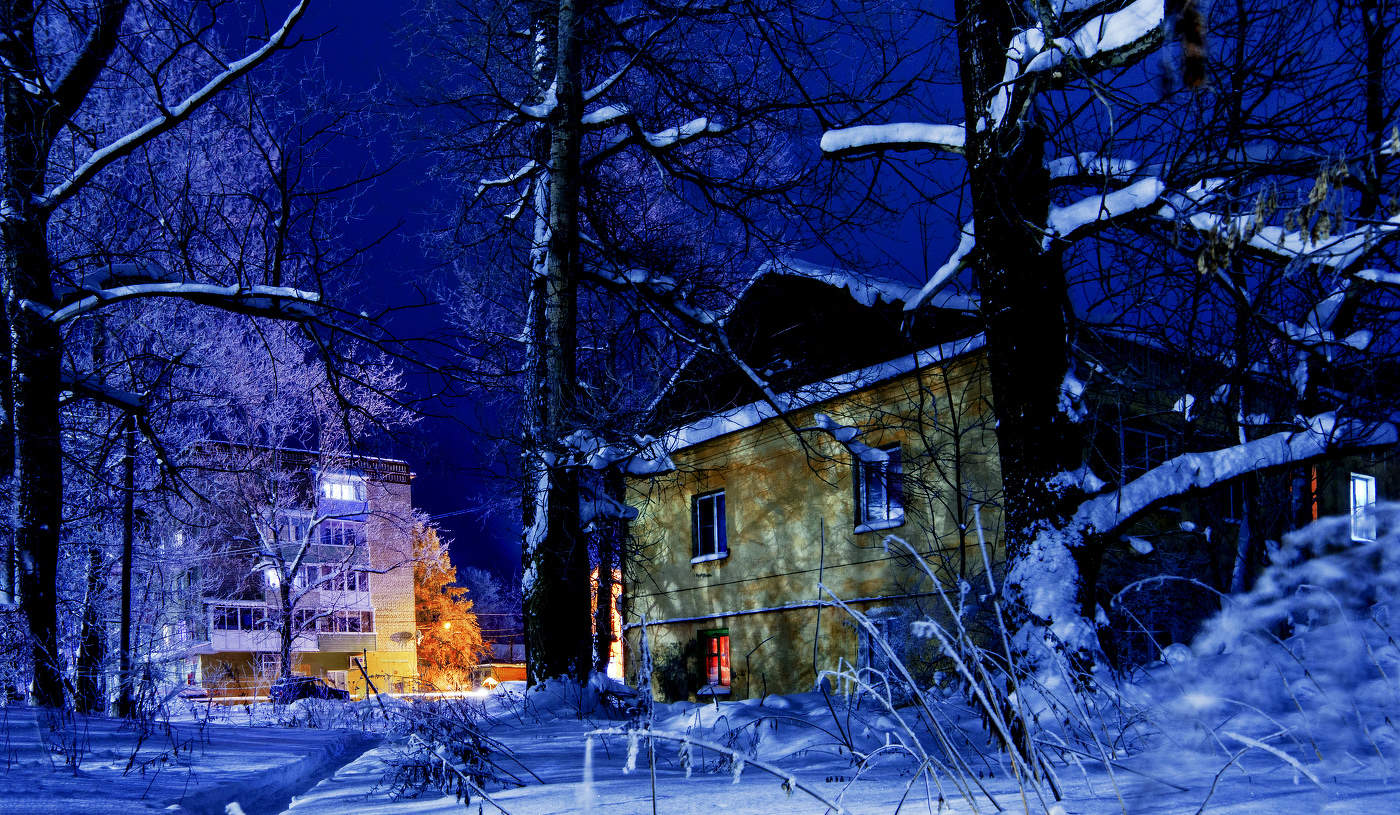 Краски зимней ночи