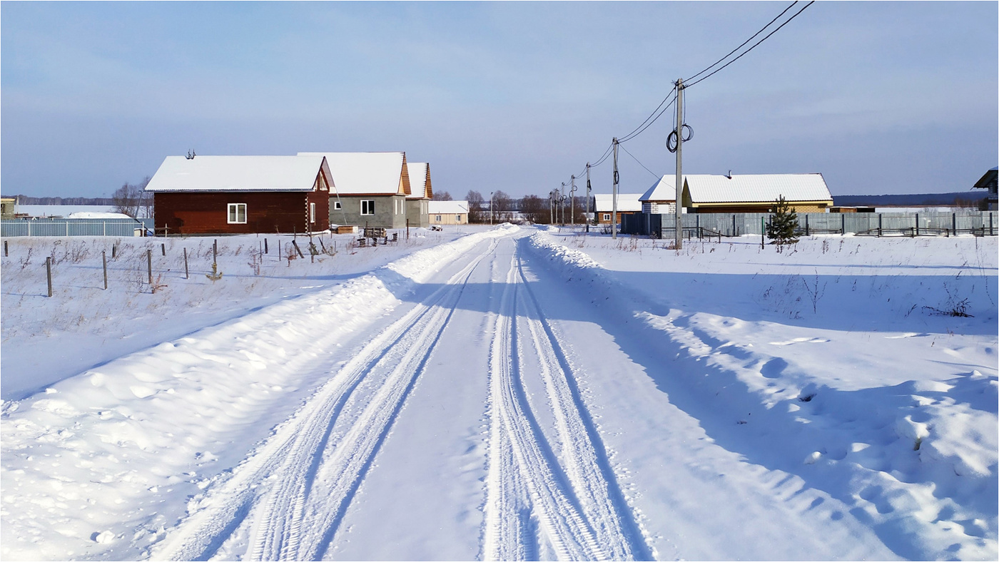 Зима, такая чистая