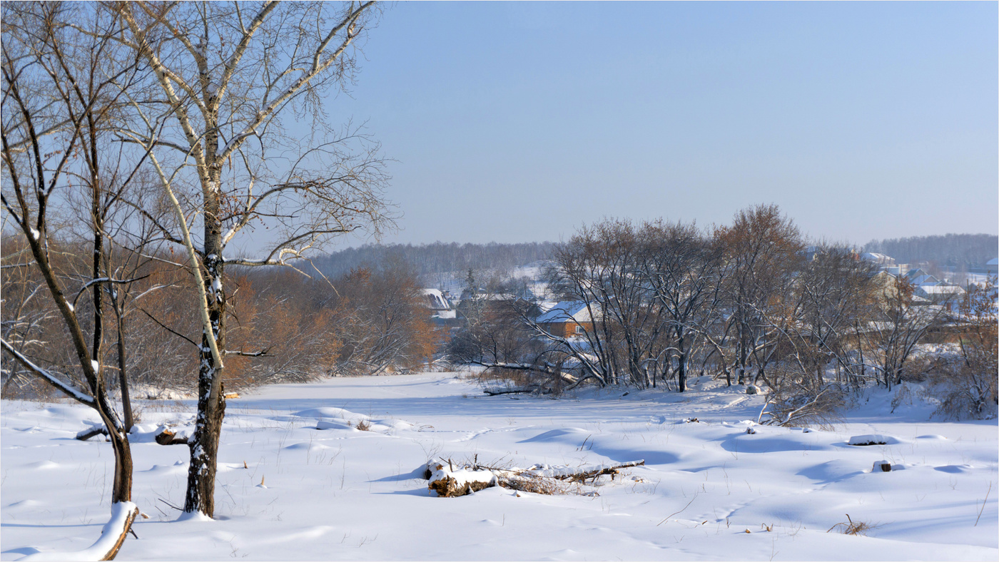 Зима пока тут правит бал