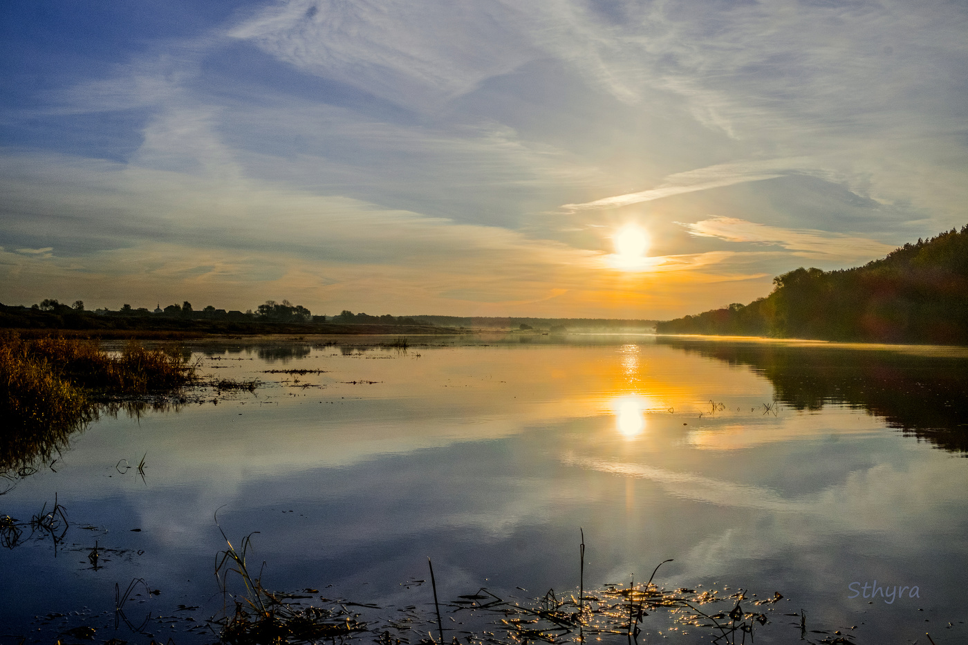Утренние облака.