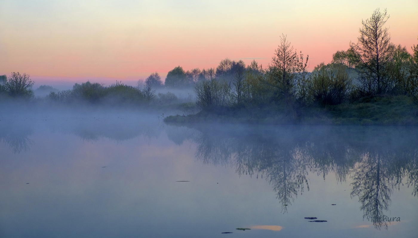 Весенний рассвет.