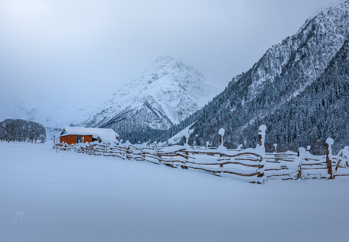 Зима в Софийской долине