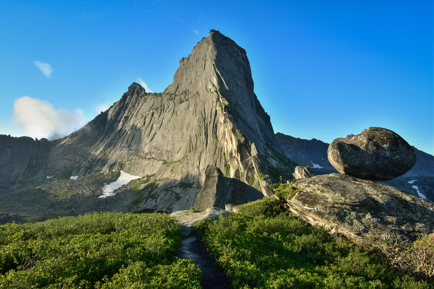 На перевале Спящий Саян