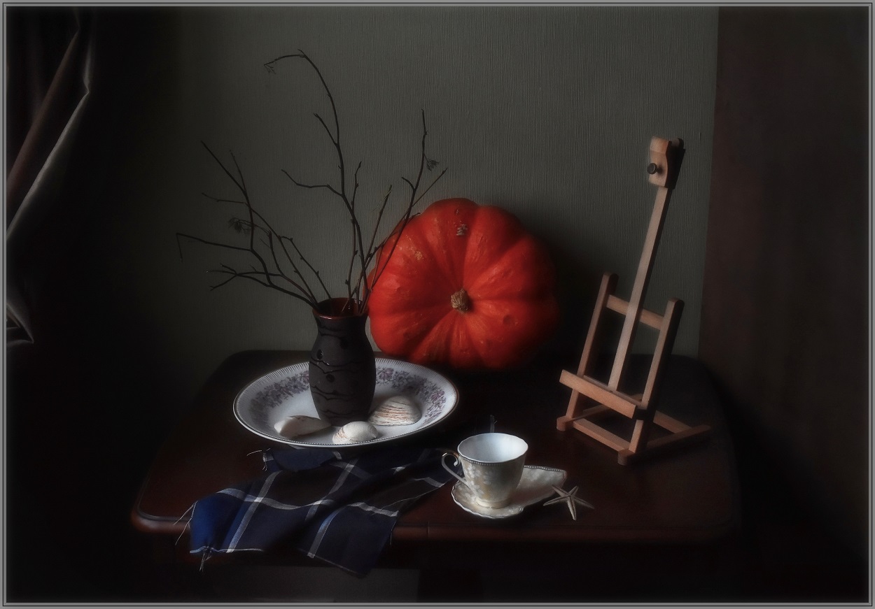 .... Этюд с тыквой ....