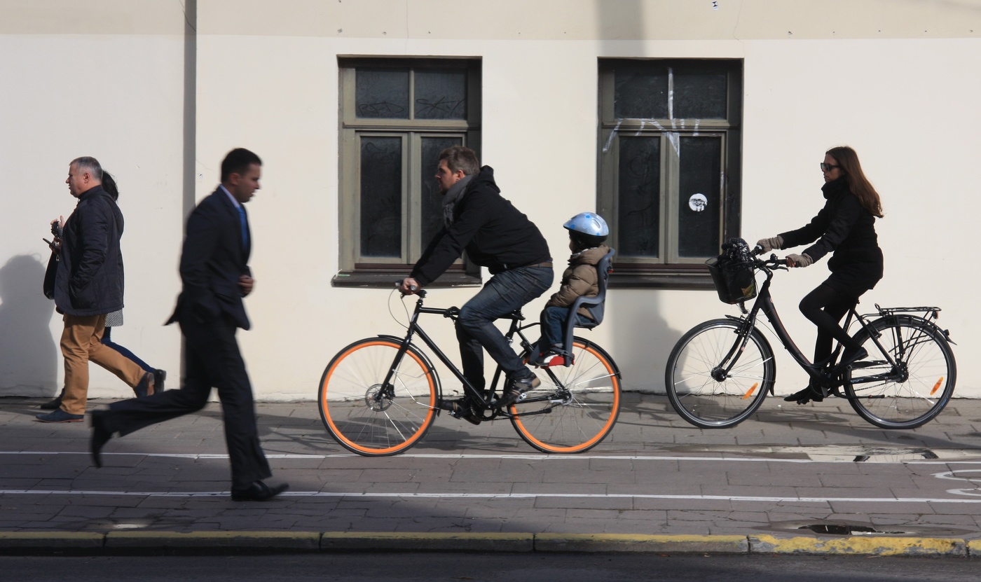 Утро в большом городе...
