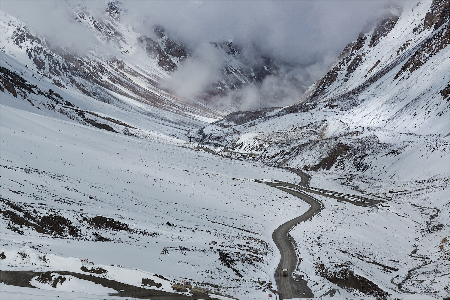 Снежный перевал...