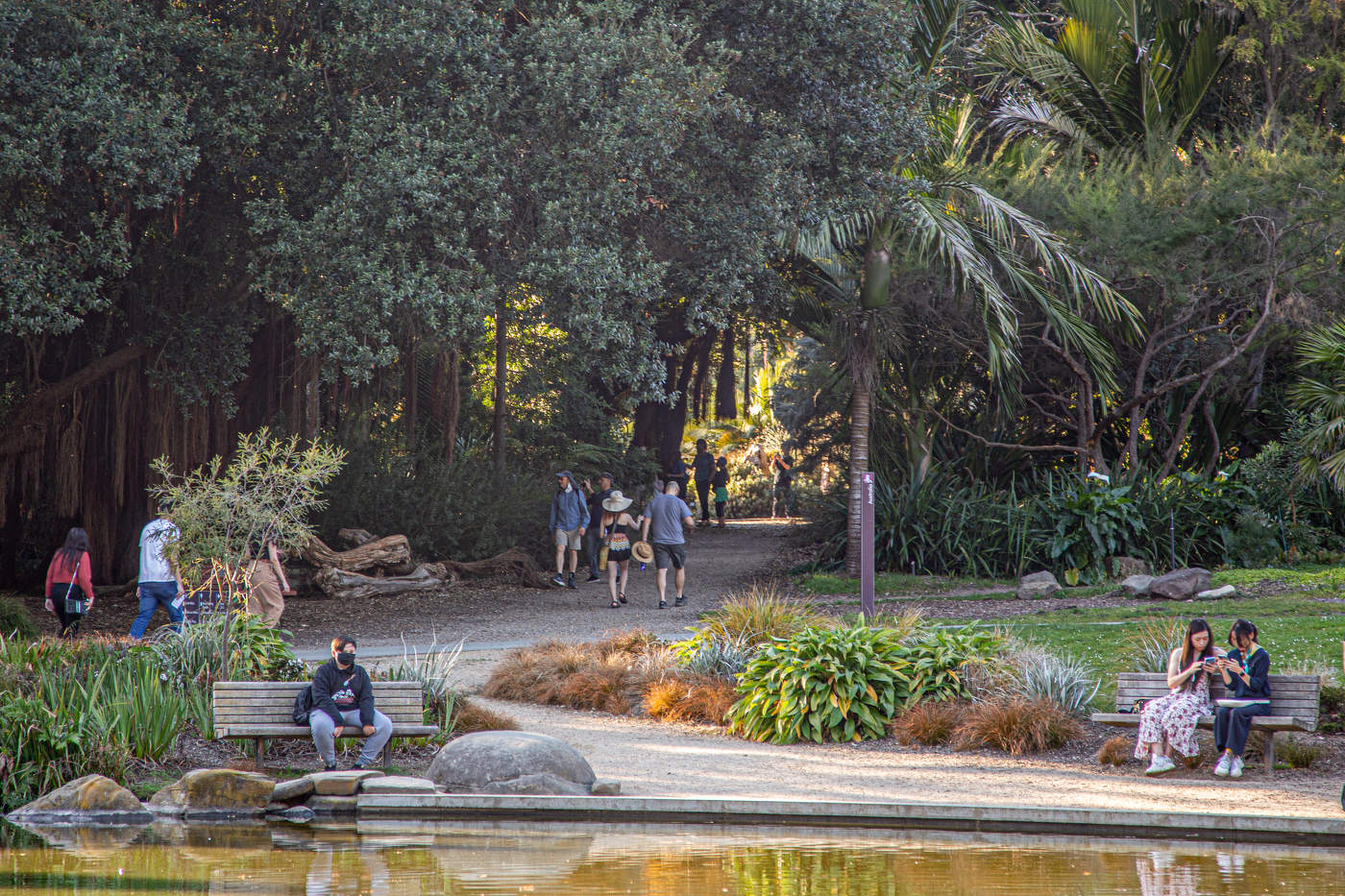 В парке Голден Гейт