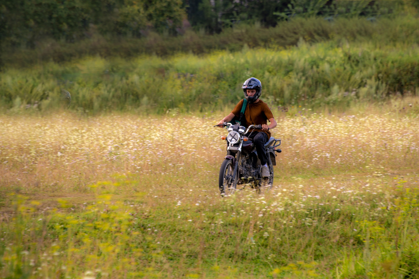 Вечер в августе